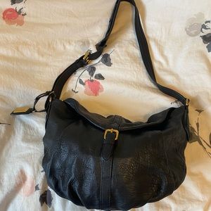 Black Leather Marc Jacobs Bag